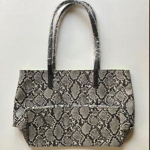 NEW Snakeskin Tote